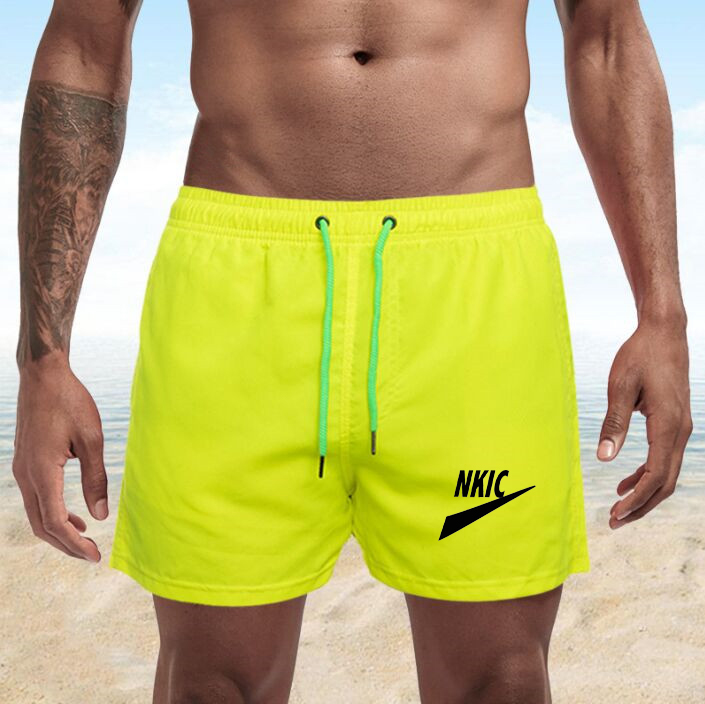 Summer Brand Shorts Men&#039;s Trend Slim Fit Casual Sports Shorts letter printing Men Straight Three-Point Beach Pants Plus Size S-XXXXL-image-760830449