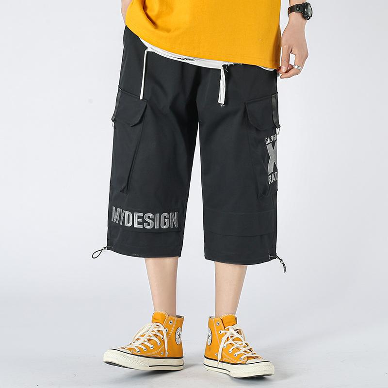 

Men's Shorts CINSY Mens Men Pants 2022 Oversized Sweat Causal Sport Running Elastic Waist Japanese Style Embroidery For, Black shorts men