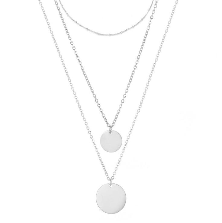 

Chains Women Necklace Pendant Elegant Fashion Jewelry Girl Gifts Chain BN177