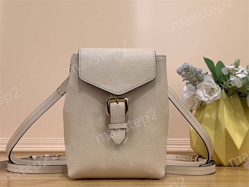 

Tiny Backpack M81351 M80738 M80596 Spring in the City Special Edition Embossed Monograms Pattern Designer Mini Backpacks Womens Luxury Shoulder Bag Purse Cream
