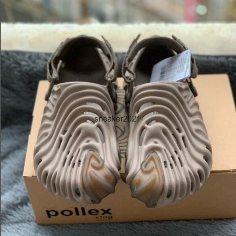 

EVA salehe bembury x pollex clog Men Woman Sandals Slides Slippers Ararat Rubber Summer Brown Flat slide slipper wens womens Hook &