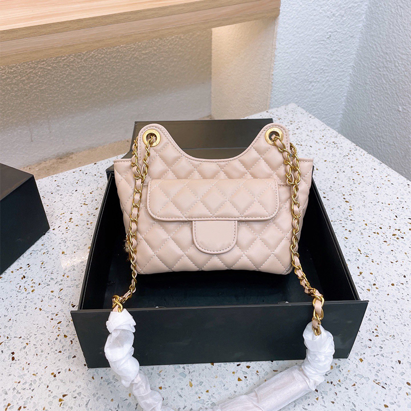 

2022 High Quality Fashion Women Bags Classic Luxury Designer Crossbody Bag Designers Handbags Quilted Luxury Shoulder Chain Handbag Leather Wallets The Totes, Black