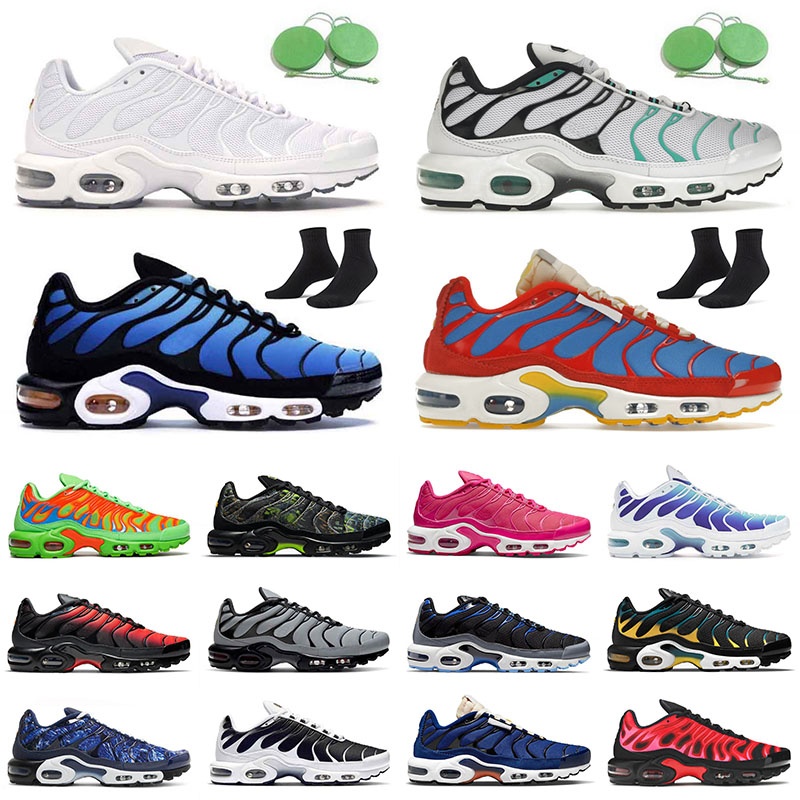 

Newest Tn Plus Tns Shoes Designer Woman Sneakers Oreo Running Club Hyper Jade Breathable Black Royal Grey Sports Triple White Sneakers Men Midnight Navy Terrascape, 40-46 sup mean green