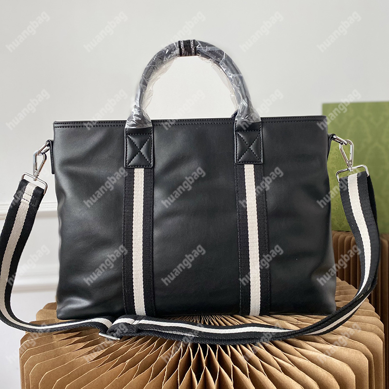 Hommes Sac À Bandoulière De Mode Bandoulière De Haute Qualité Totes Sac De Luxe Designer Porte-Documents En Cuir Dragonne Grande Capacité Sac À M