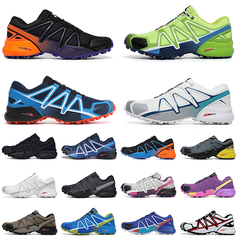 

Fashion speed cross 4 CS Outdoor mens women Running Shoes SpeedCross runner IV Black Green Trainers Men Sports Sneakers chaussures zapatos 36-47 Classics, A14 40-47 (4)