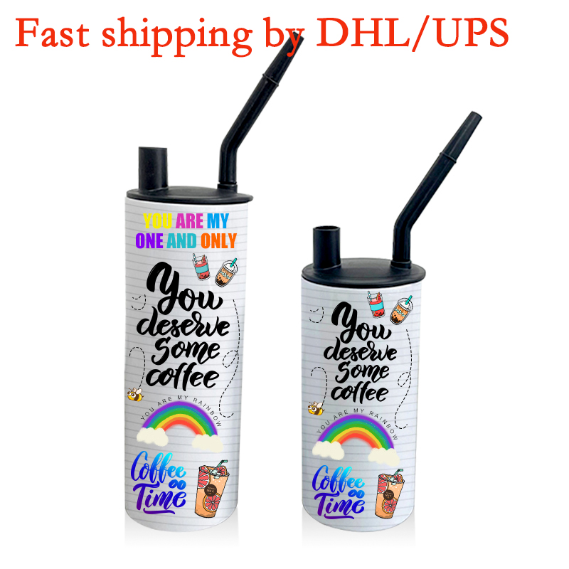 

Hookah Smoking Tumbler Sublimation 20oz/15oz DIY White Hookah Straight Cups Stainless Steel Double Wall with Glass Bowl and Screw Lids