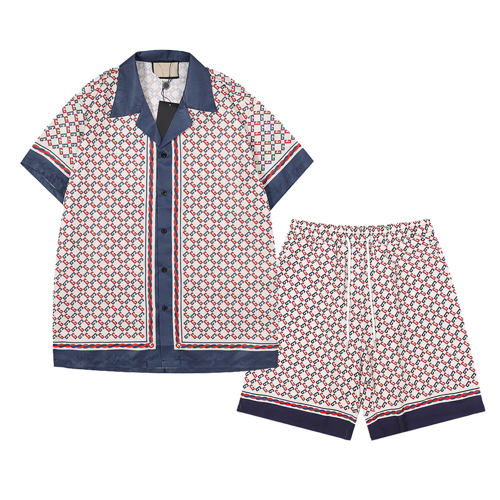 Ensemble de survêtement pour hommes concepteurs fonctionnant 2022 hommes de survêtement chemises slim vêtements sportifs décontractés