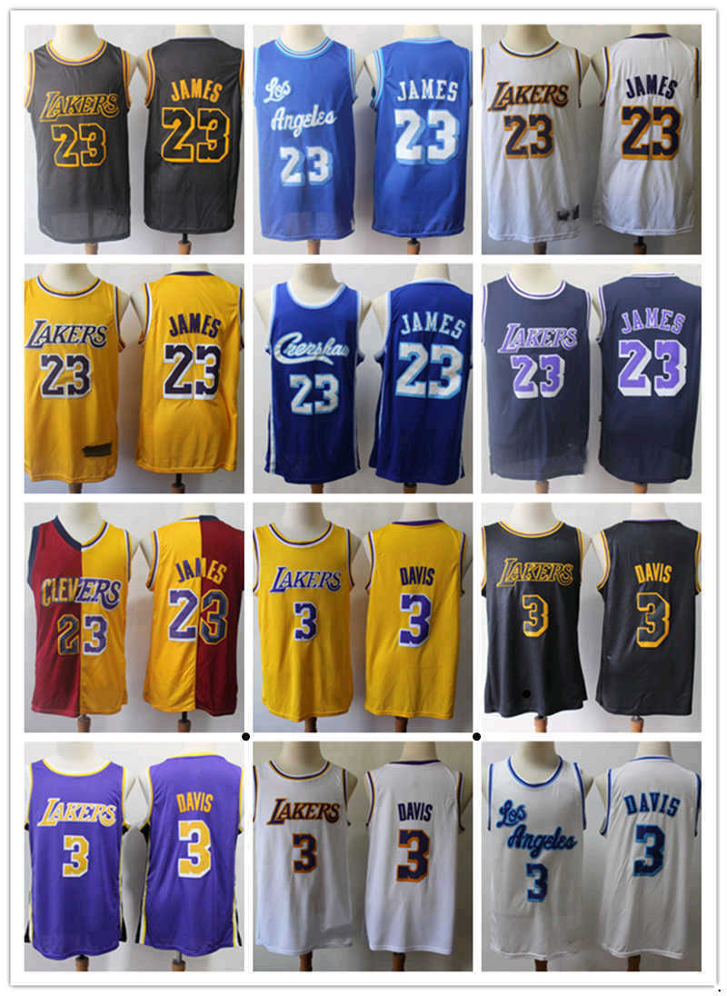 

Los Angeles''Lakers''MEN Jersey lebron 23 6 James Anthony 3 Davis Basketball Shorts Basketball Jerseys yellow, Color