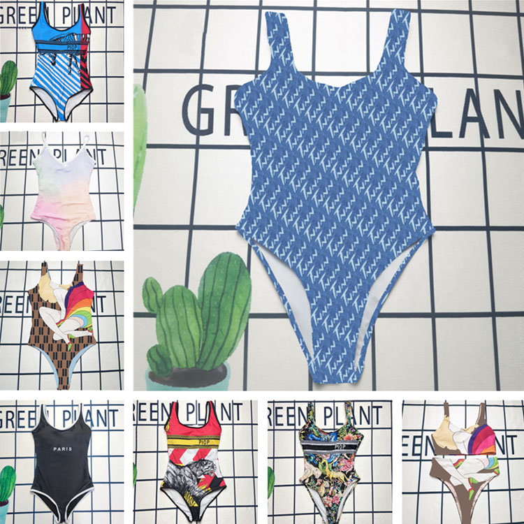 

Designers One Piece Swimsuits Womens Sexy Bikinis Letter Printed Swimwear Fashion Luxury Lady Swimsuit Underwear, #7