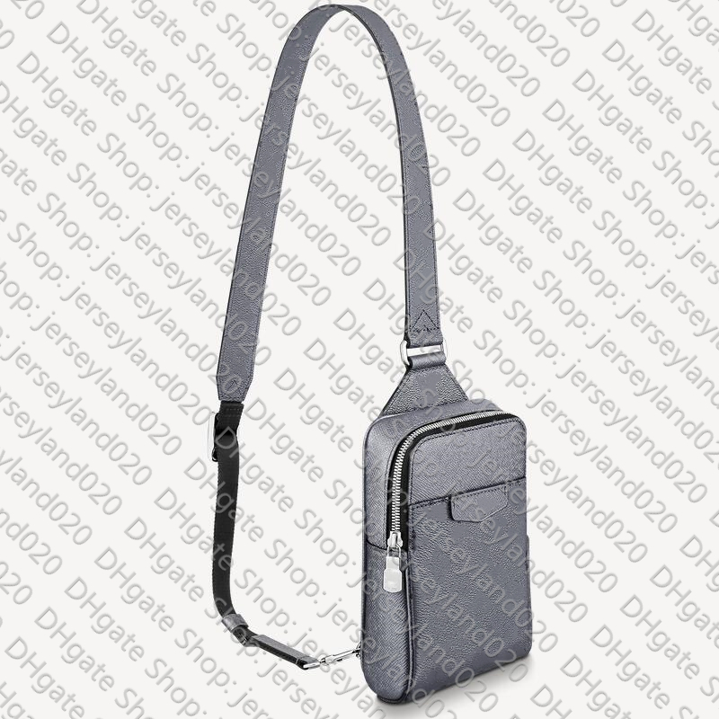 

TOP. M30833 OUTDOOR SLINGBAG Men Cross Body Bag, (black) with flowers