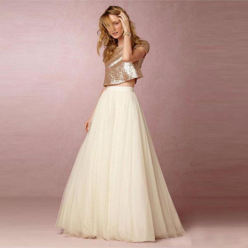 

Skirts Elegant Ivory Long Maxi Womens Floor Length Vintage Flowing Tulle Tutu Skirt Prom Party Faldas Saias 2022Skirts, Gray