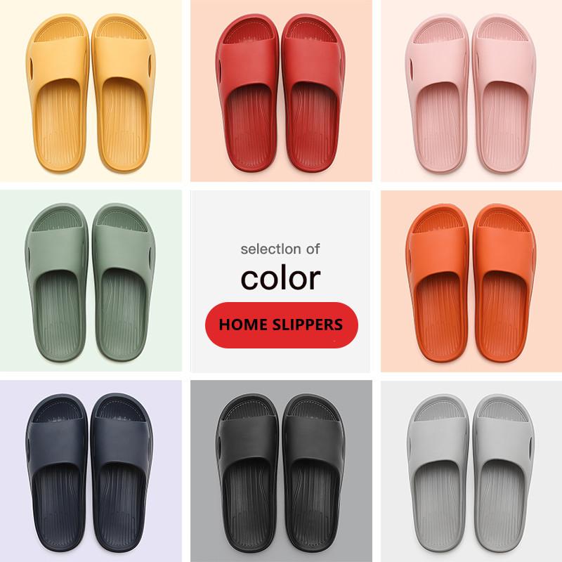 

Slippers Mute Sippers Mens Flat Sole Shoes EVA Soft Indoor Home Slides For Women Anti-slip Summer Sandals Bathroom Shower casual shoe, Light grey