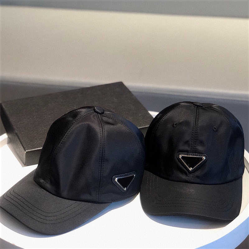 

Designer Baseball Cap High Quality Fashion Men Women Classic Triangle Fitted Hat Casquette Beanie Bonnet Front Side Unisex, #1