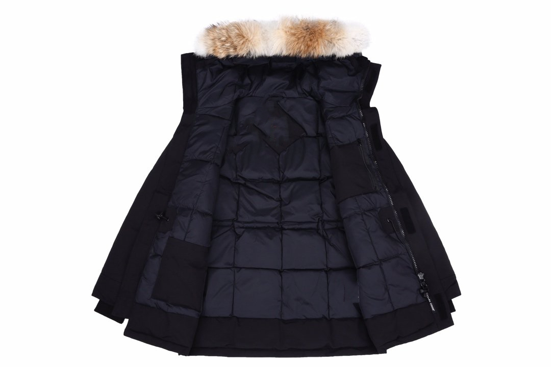 

Winter outdoor leisure sports down jacket white duck windproof parker long leather collar cap warm real wolf fur stylish classic adventure, Photo style and color