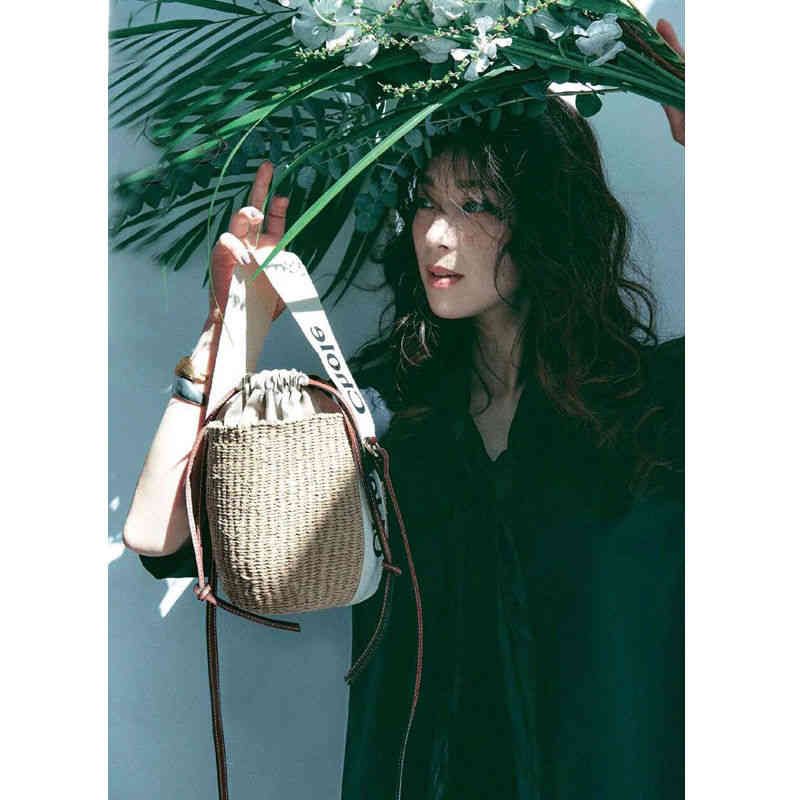

Bag 2022 Designer Bags Woody Choles Embroidery Tote Shopping Bag Luxury Cholesss Underarm Handbags Straw Woven Handbag Beach Vacation Classical Bag L7q3, Brown