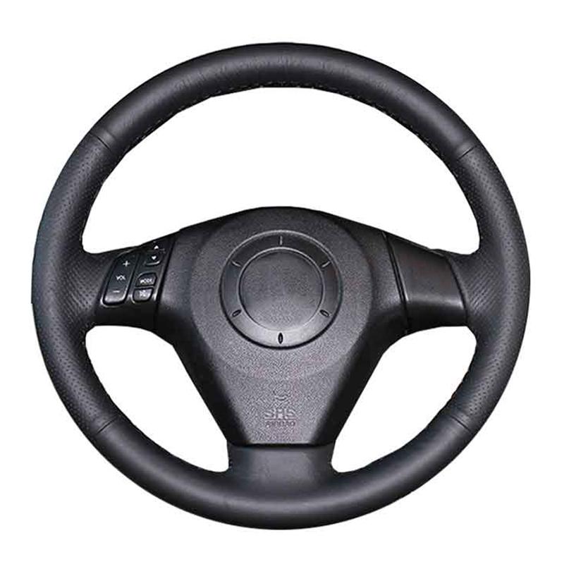 

Steering Wheel Covers Car Cover For 3 Axela 5 6 Atenza MPV Pentium B70 Customize DIY Wrap Microfiber Leather Hand SewingSteering CoversSteer