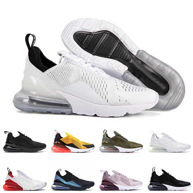 

Top Quality 2022 Sports 270 Big Size 13 Running Shoes Triple White Black Throwback Future Olive Cool Grey for Men Women 270s Trainers, A1 triple black 36-49