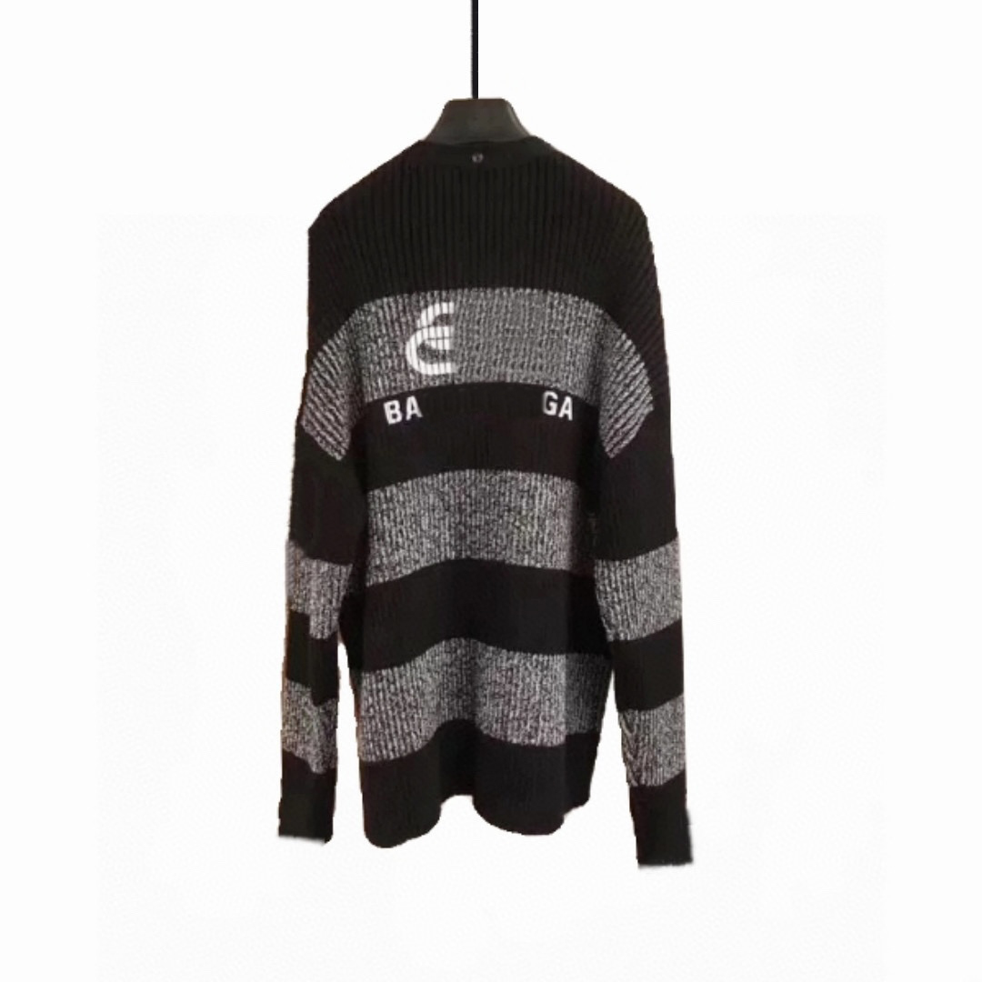 

Paris Designer Men' Sweaters Classic Cola Wave Cardigan Jacket Ba Women' Knitwear BB Brand Pullover Top Dress, Supplement (not shipped separately)