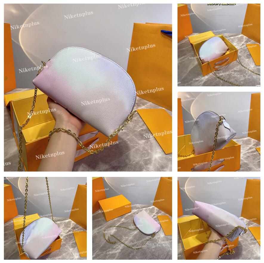 

Sunrise Pastel POCHETTE COSMETIQUE Pouch Makeup CrossBody Bag 2022SS Spring in the City Designer Luxurys Fashion Wallet Purse M59944, #1