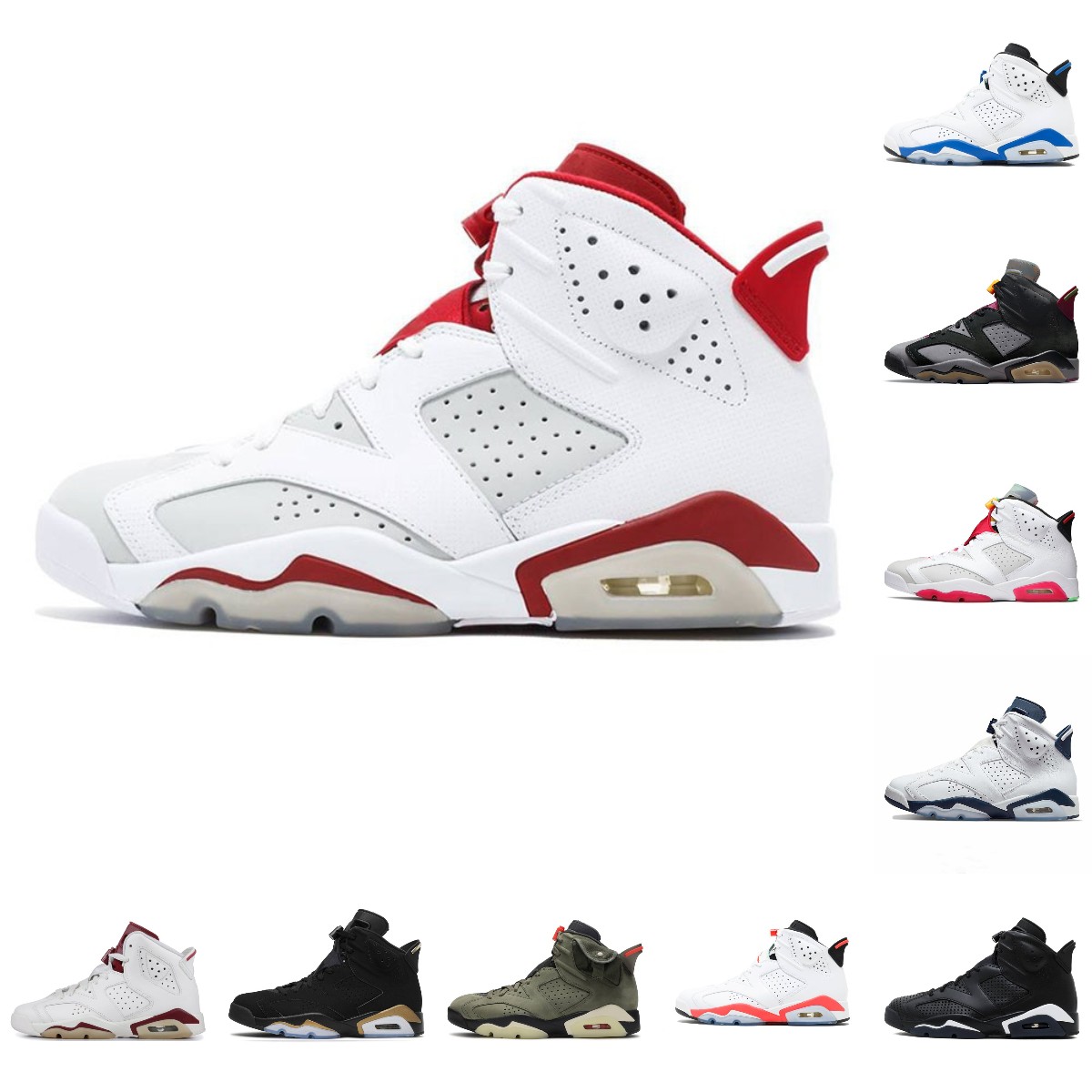 

Basketball Shoes 6 6S DMP Black Cat Infrared Hare 23 Maroon Germain Hare British UNC Tinker Khaki Electric Green Olive Midnight Navy Sport Blue mens sports sneakerS, Please contact us