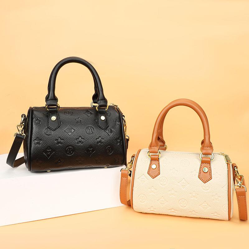 

Evening Bags High Quality Women Single Shoulder Bag Designer Handbag Wide Strap Chain Stylish Glossy Good Fashion Luxurys Ladies