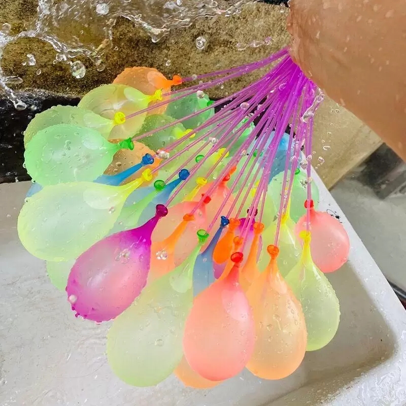 

Spot Water Bombs Balloon Amazing Children Water War Game Supplies Kids Summer Outdoor Beach Toy Party toys 1 bunch of 37 balls, # 1 bunch of 37 balls