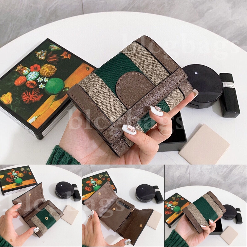 

Pocket Lady Interior Tri-fold Wallets High Designer Womens G Slot Coin Quality Women Leather Purse Short Wallet Khbka, Extra shipping fee