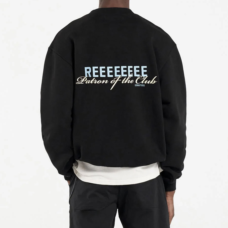 

REPRREESENT OWNER'S CLUB Letter Printed SWEATSHIRTS Women Men Fashion Hip Hop Highstreet FZWY187, Black