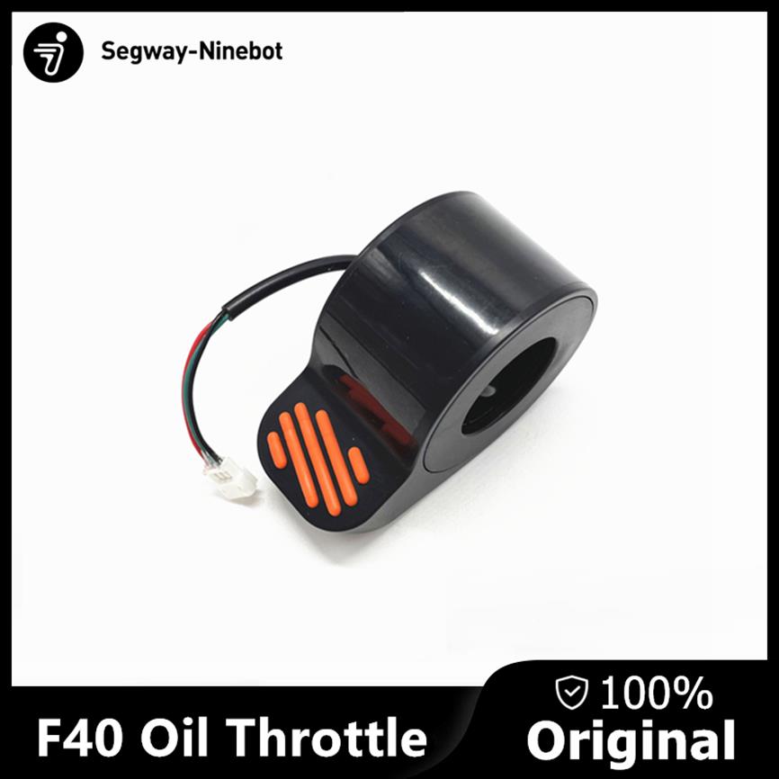 

Original Smart Electric Scooter Oil Throttle Accessory for Ninebot F40 KickScooter Skateboard Finger Transfer Parts200q