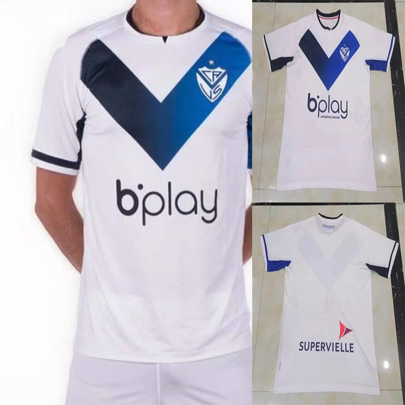 

22 23 Vélez Sarsfield ALMADA ABRAM JONSON Men Soccer Jerseys AL VAREZ GIANNETTI Home Shirt Short Sleeves Camiseta De Futbol Adult Uniforms, 22/23 home