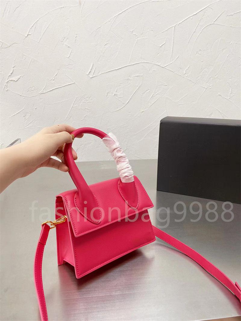 

Women Top Handle Mini Totes Handbags Shoulder Bags Small Size 18x13cm Leather Pink White Black Matte Crossbody Tote Designers Flap Bag Purses Wallet