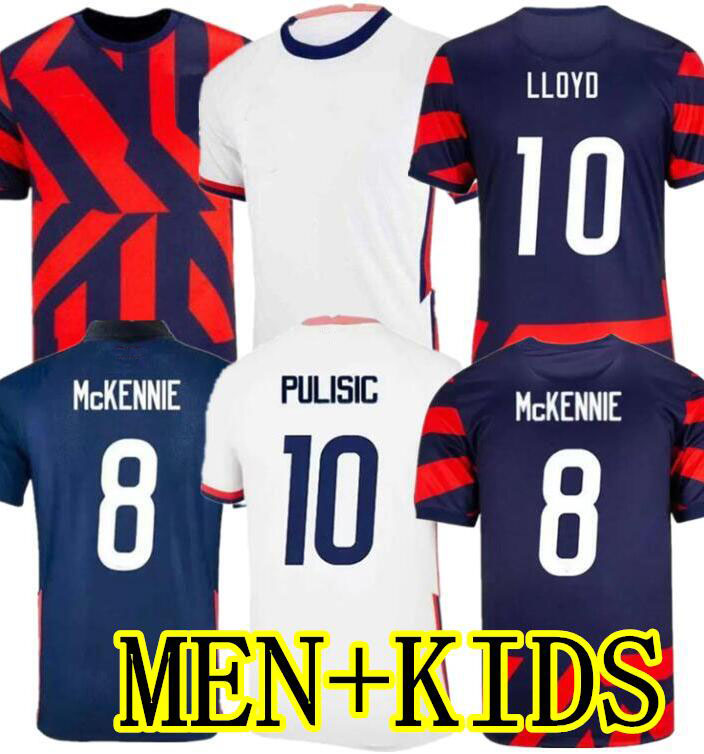 

2021 PULISIC MCKENNIE Soccer Jersey AARONSON Sargent MORGAN LLOYD America Football jerseys Shirt United States MUSAH UsAs Robinson ARRIOLA PEPI woman men kids, Kids size