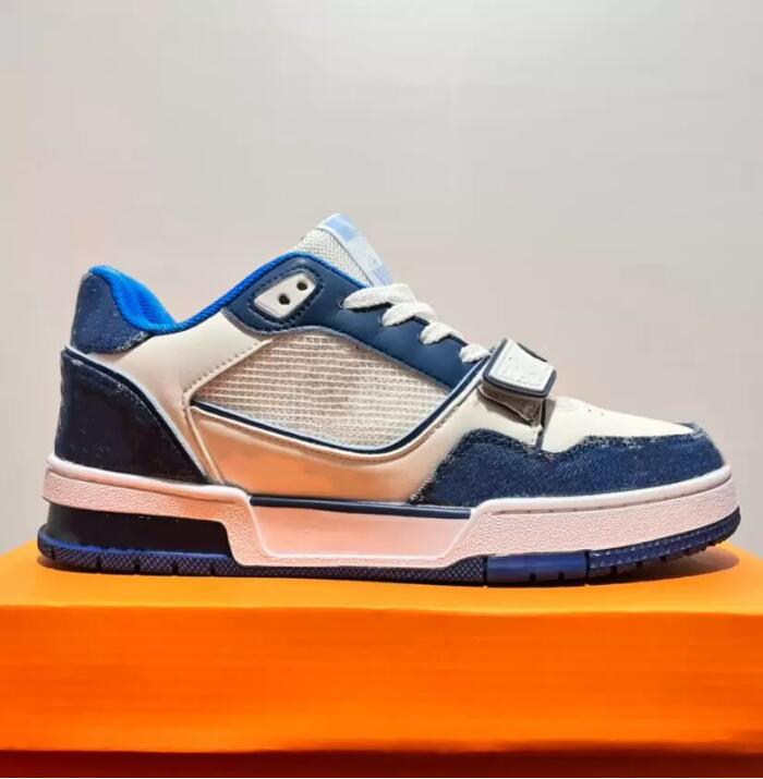 

Luxury Mens Shoes 2022 Designer Men Women Low Cut Lace-Up Leather Flats Comfortable Wear-Resisting shoes Loafers 36-44, #1