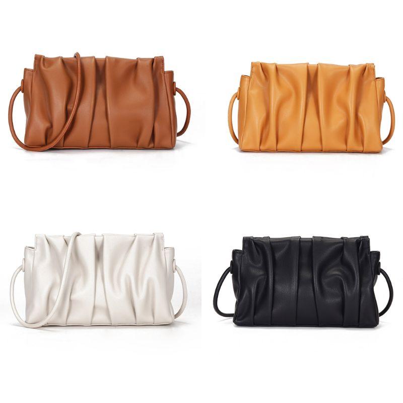 

Evening Bags Women Leather Handbag Shoulder Lady Crossbody Bag Tote Messenger Satchel Purse G5AE, Yellow