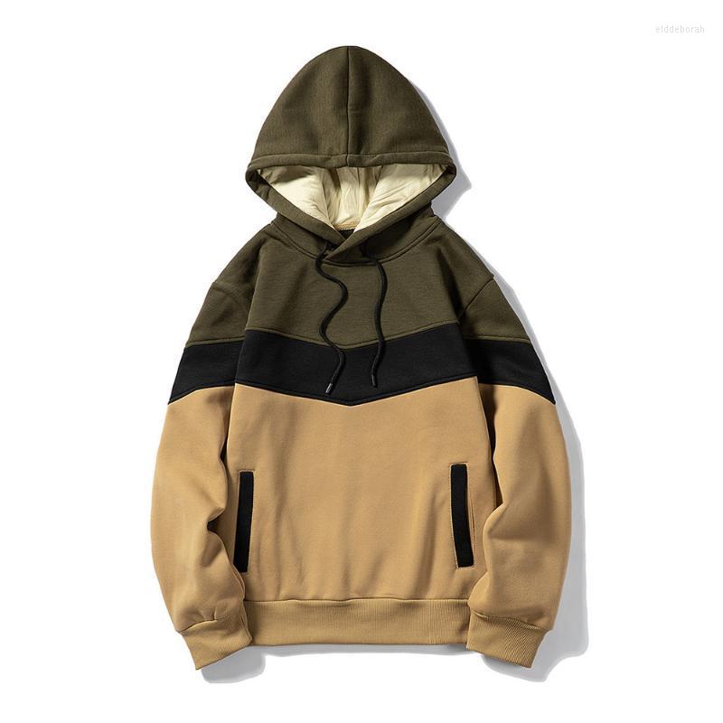 

Men' Casual Shirts European And American Men' Color Matching Fashion Comfortable Sweater Men Women Fall/winter SweaterMen' Eldd22, Gray