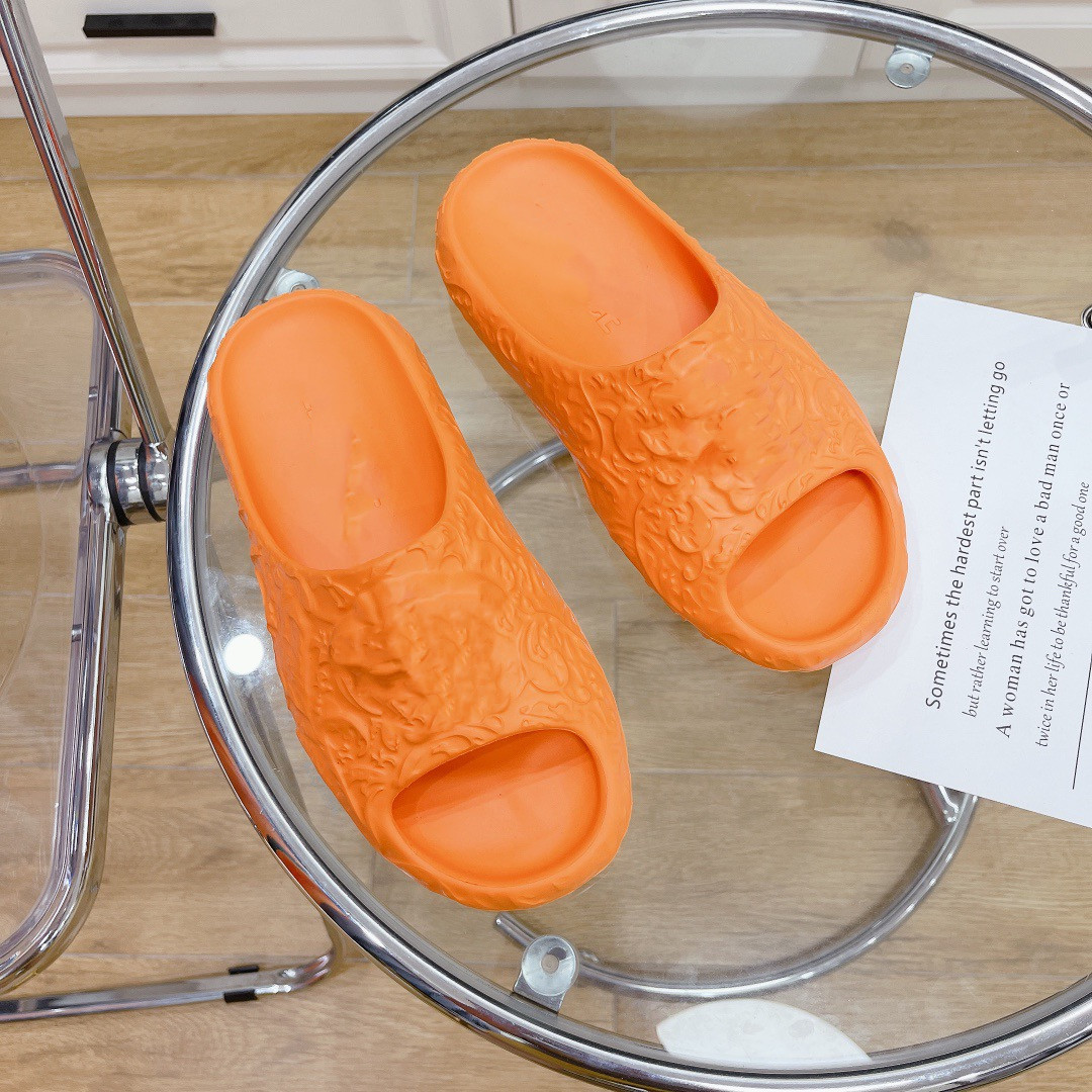 

Men mens Women Sandals Slides Slippers bone Resin Desert Sand foam runner Stone Sage Ararat Rubber West Summer west Brown Flat slide sandal 10516, 03