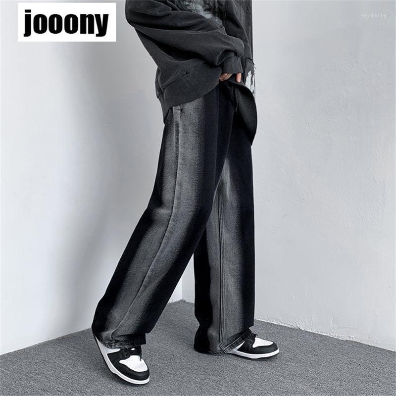

Men' Jeans Streetwear Jean Femme Baggy Denim For Men Man Casual Wide Leg Straight Pants Men' Male Trousers MensMen' Heat22, Black