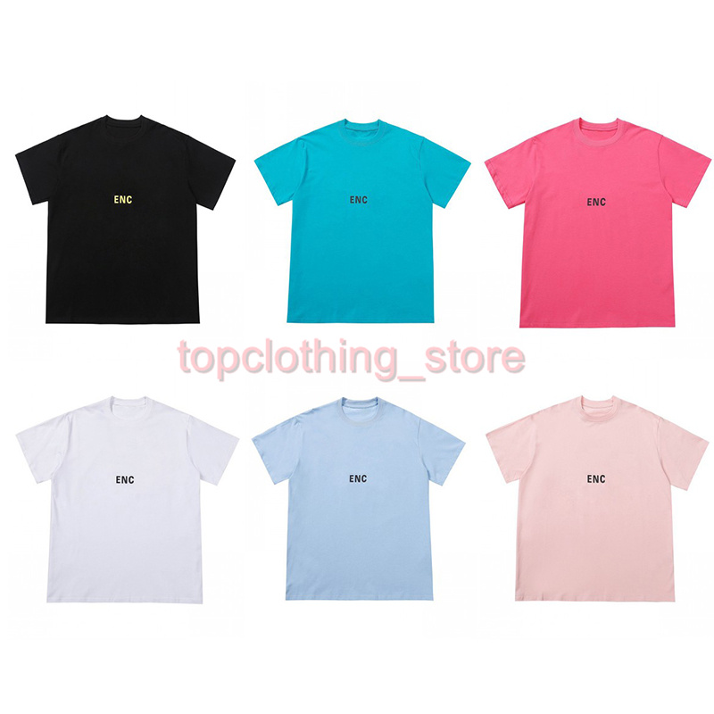 

Designer Summer T Shirts Mens Fashion Classic Lock Print Tees High Street Womens Casual Short Sleeve Tops 7 Colors Asian Size S-2XL, Pink