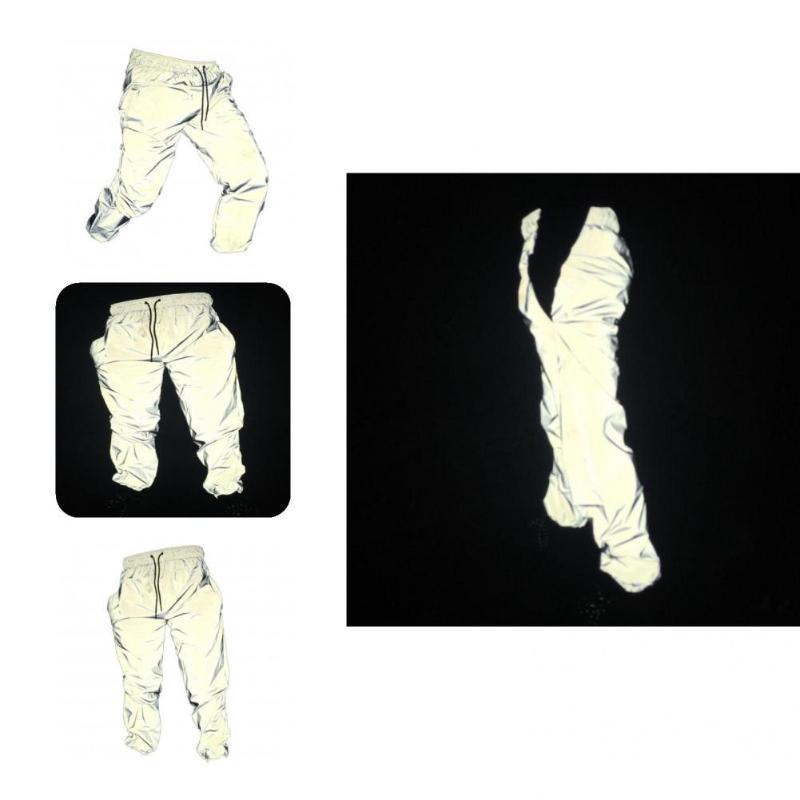 

Men's Pants Trousers Solid Color Hip-hop Style Drawstring Cool Women Couple Sweatpants For Running, Black