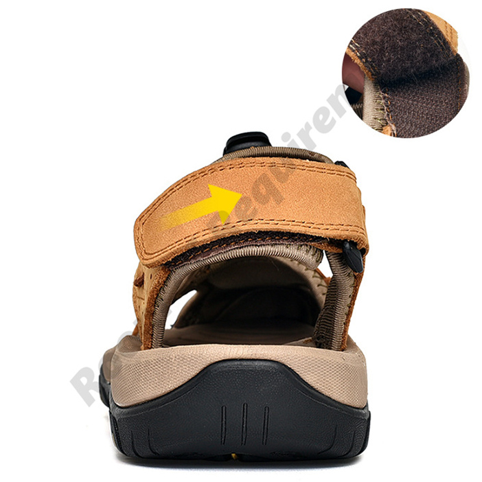 Grande taille 11 sandales hommes 2022 été nouveau respirant orteil sandale loisirs de plein air chaussures de plage décontractées rouge 4
