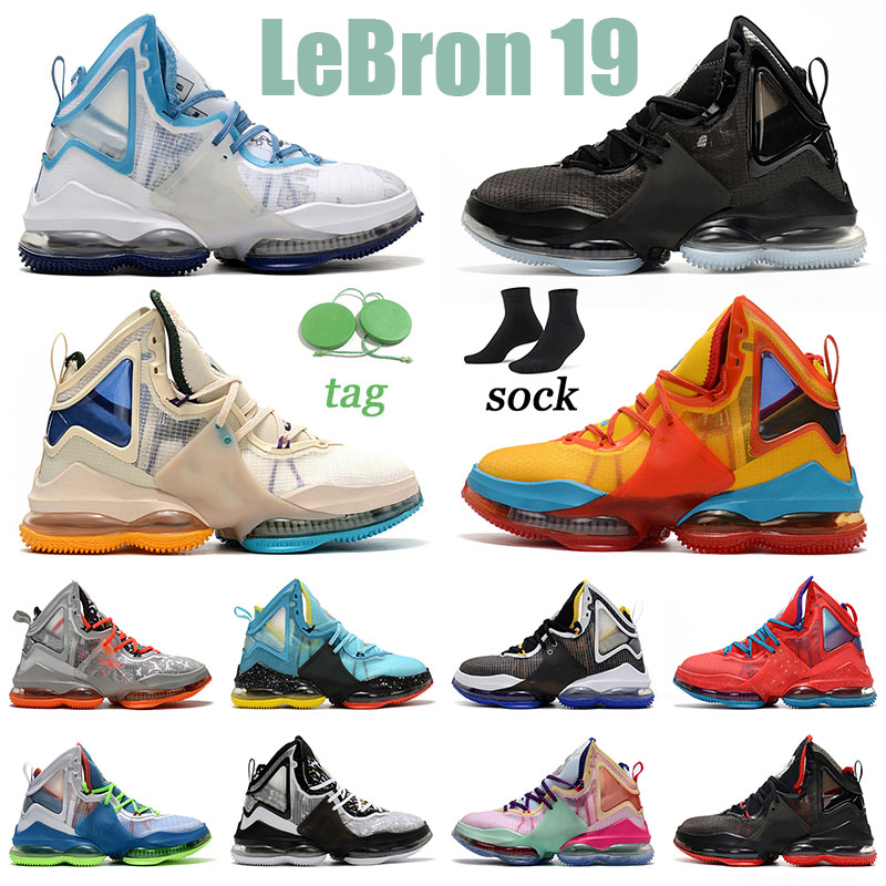 

Top quality LeBrons 19 Basketball Shoes Designer Women Minneapolis Lakers 19s Sneakers Sports Christmas A New Legacy Men Trainers Leopard Uniform Hook Tropical, 36-46 christmas