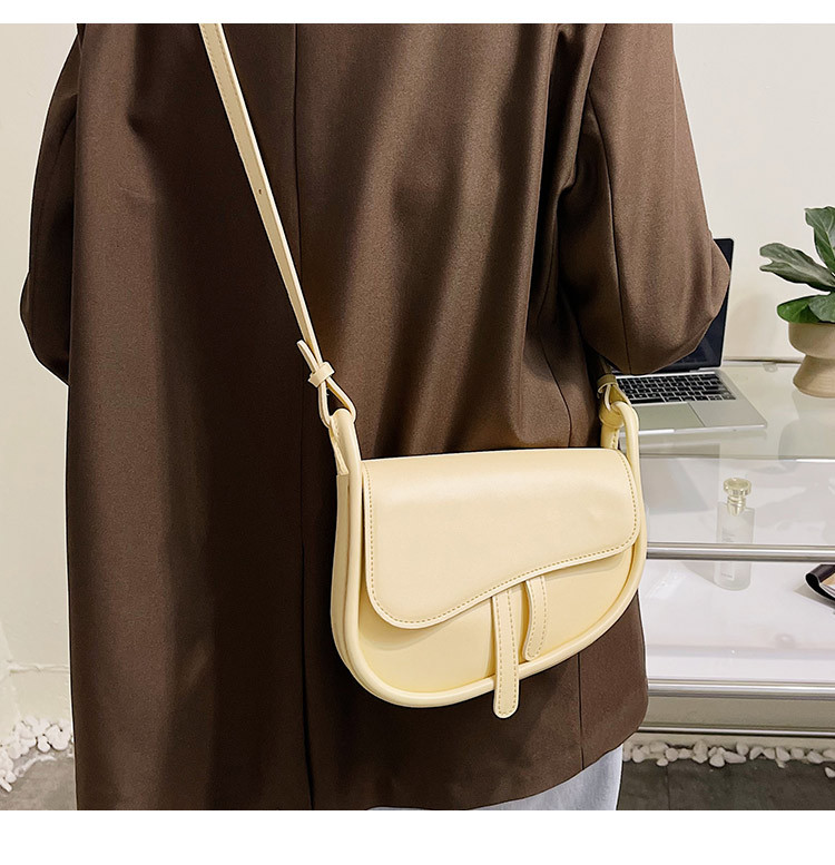 

Fashionable Saddle Bag Hand-held Ins Casual Cross Shoulder Bags, As pic