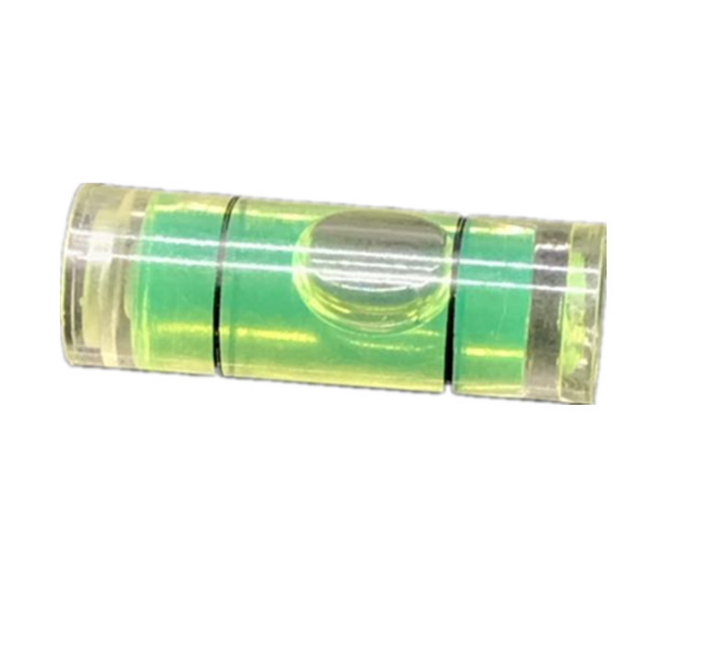 

2021 new Haccury (25 pieces /lot) 6*15 mm Plastic Tube Level Bubble Spirit Level Parts