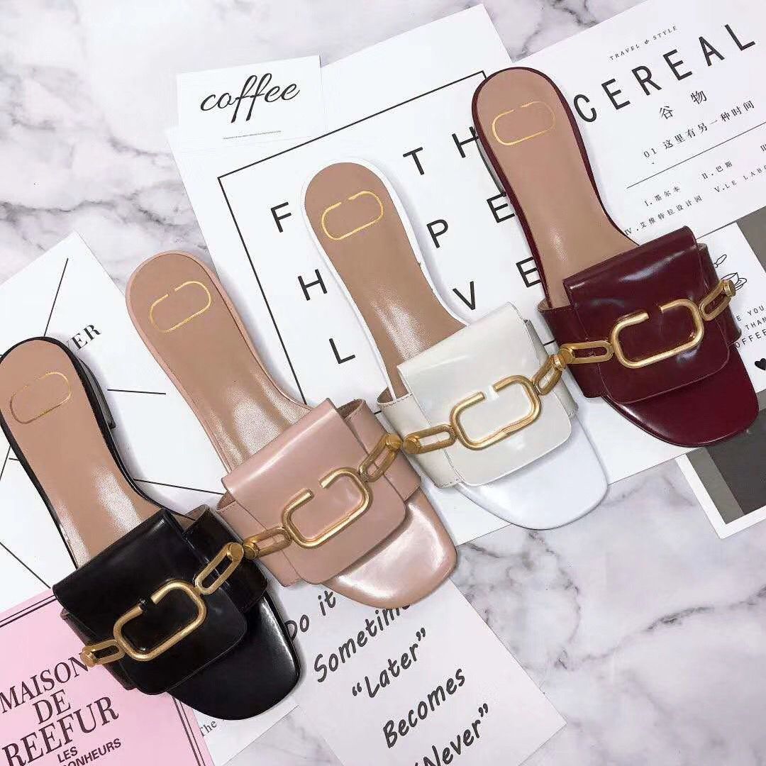 

Designer slipper Women Slippers Luxury Sandals Brand Sandals Real Leather Flip Flop Flats Slide Casual Shoes Sneakers Boots by brand 293, Box