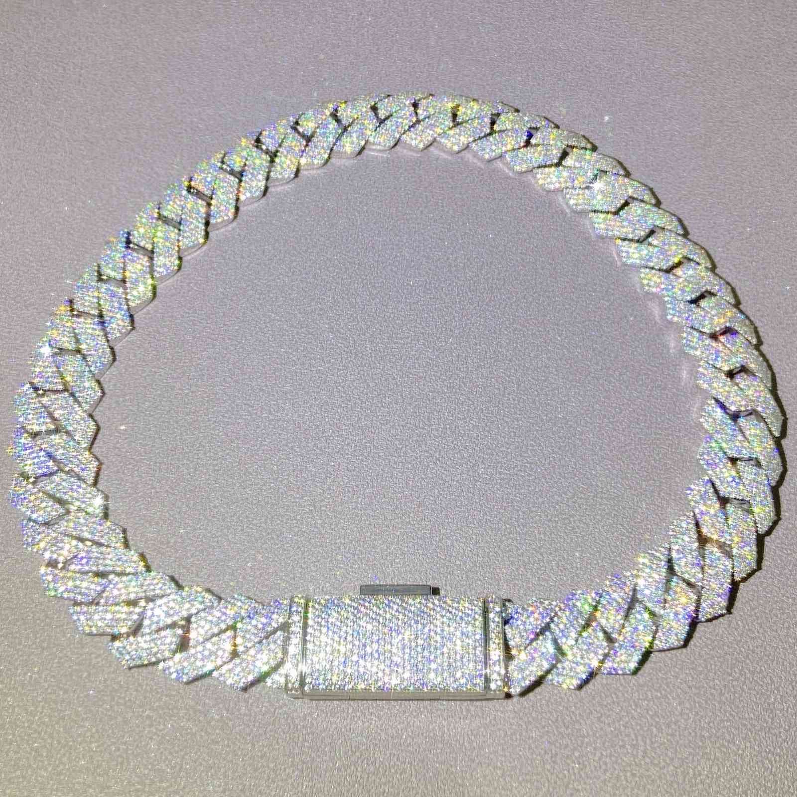 

Ice hip hop fashion necklace rapper men's fashion charm necklace shiny jewelry