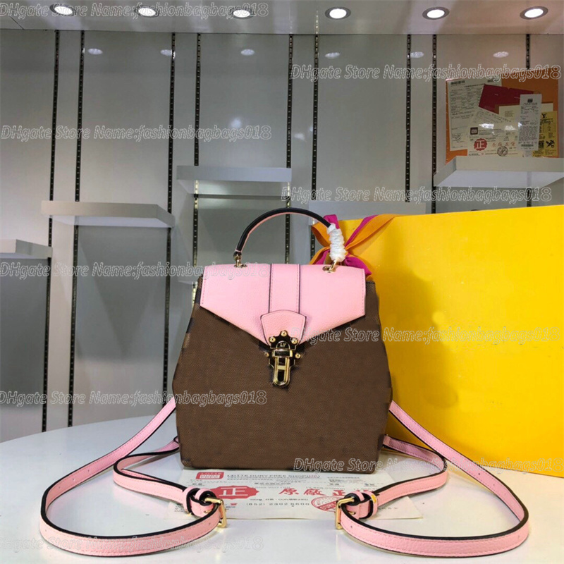 

New Ladies Fashion Casual Bag Designe Luxury Backpack Schoolbag High Quality TOP 5A N42262 N42259 Pouch Purse