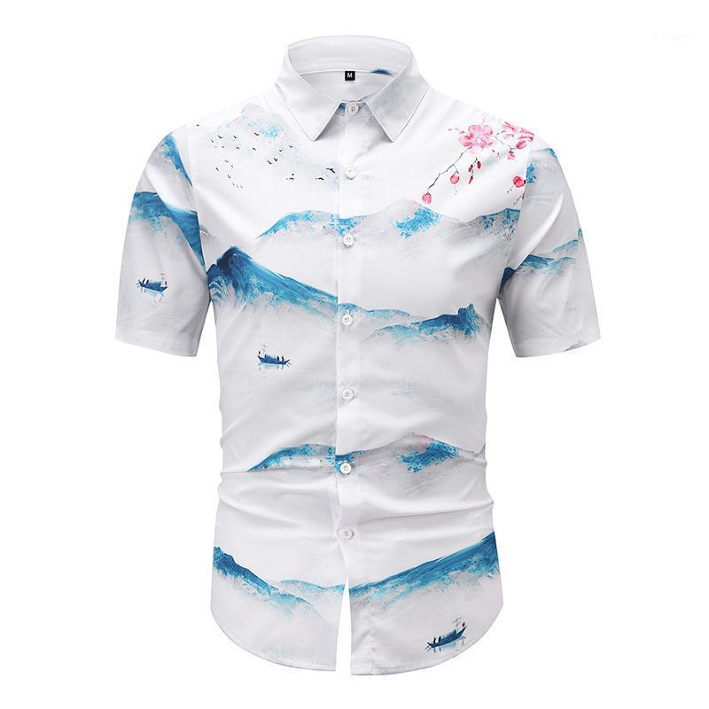 

Summer Men's Casual Shirts Short Sleeve Fashion Stripe Designers Men S Luxury Clothing Shirt Man Clothes Tshirts Overshirtrr