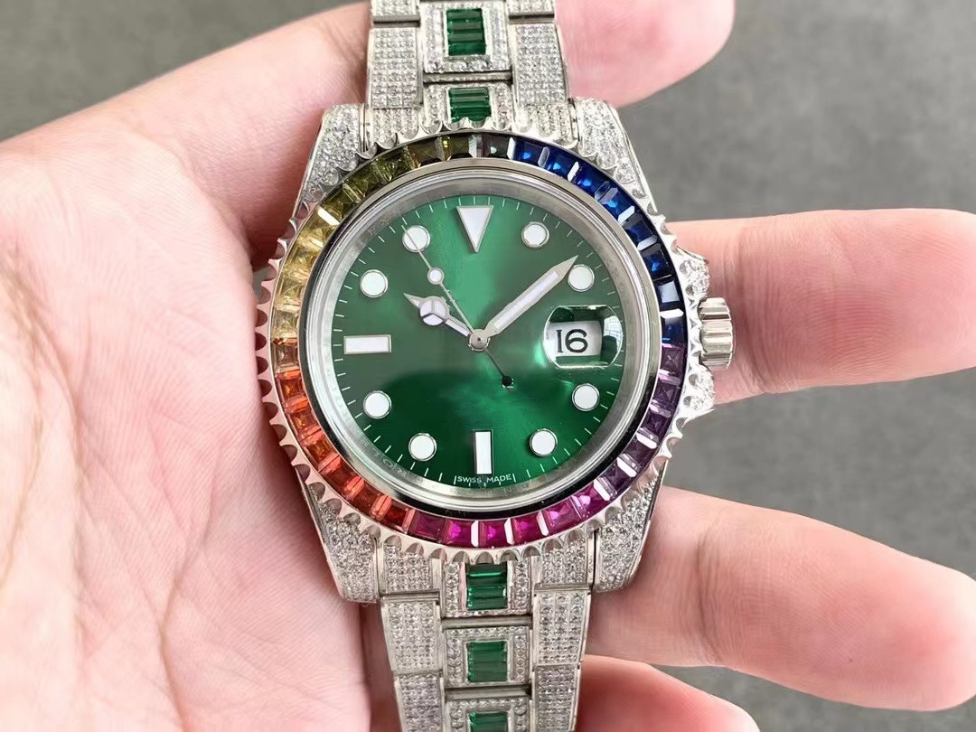 

Classic watch diameter 40mm equipped with ETC2836 automatic movement sapphire crystal glass mirror 904L Oyster steel case strap, As shown