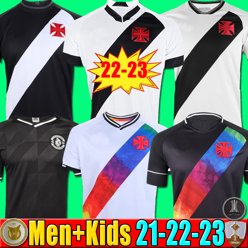 

21 22 23 Vasco da Gama Soccer Jerseys NEGRESCO GERMAN CANO TALLES MAGNO football shirts Jose Gabriel Matheus Raniel Santana jersey camisa Vasco, P15 22 23 home kids