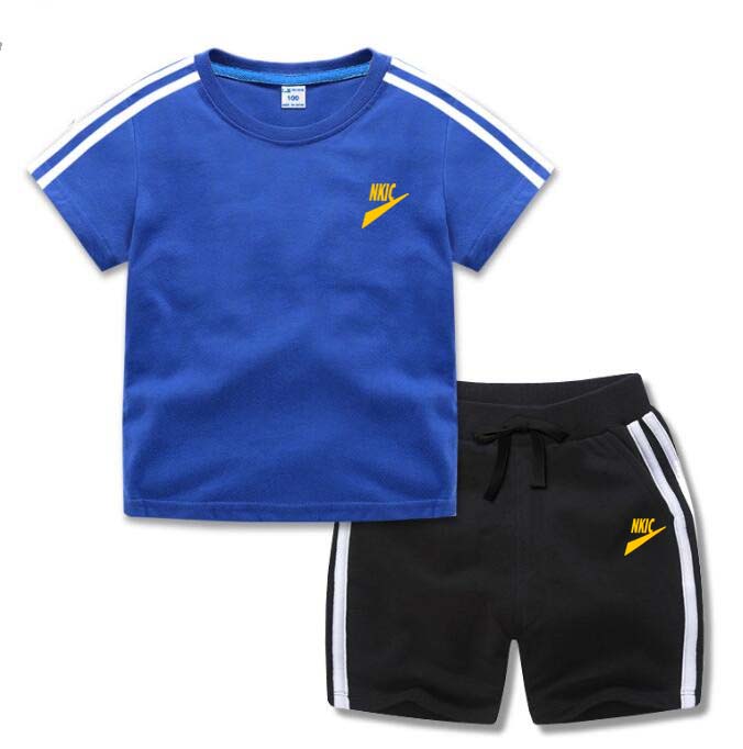 

Summer Toddler Boys Sets Cotton Kids Tracksuit Short Sleeve T-shirts shorts Children Outfits Sports Set Infant boy Clothes Sets, Pink 4